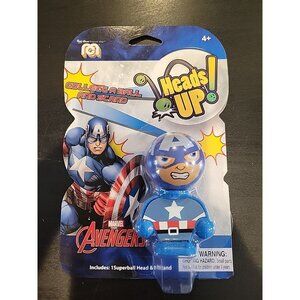 Rare Unreleased Mego Heads Up Collect-a-ball Marvel Avengers Captain America